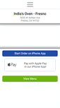 Mobile Screenshot of fresnoindiasoven.com